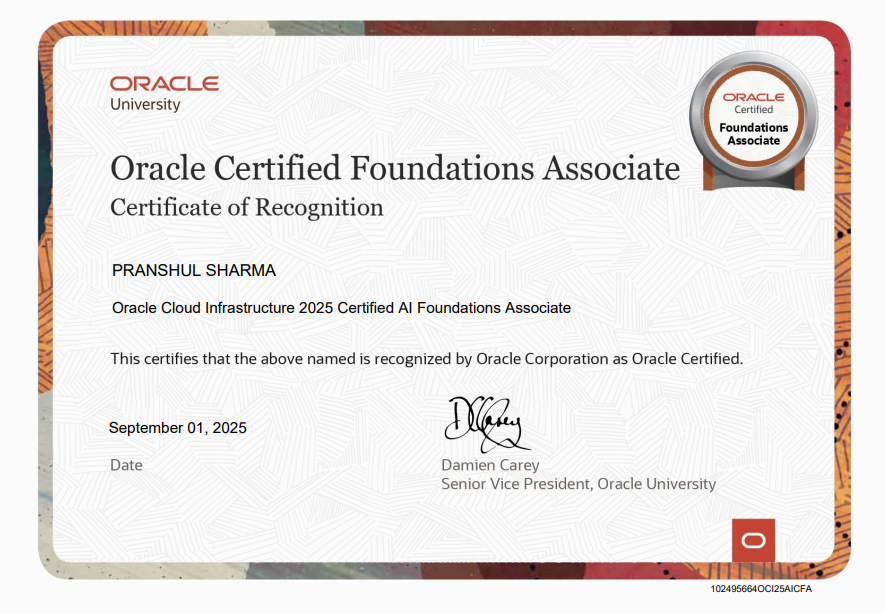 Oracle Cloud Infrastructure