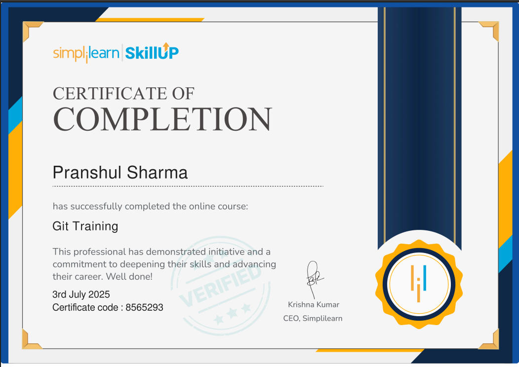 Git and GitHub by Simplilearn